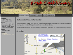 Brush Creek Winery Site Picture